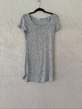 Pinc Gray Marled Knit Top